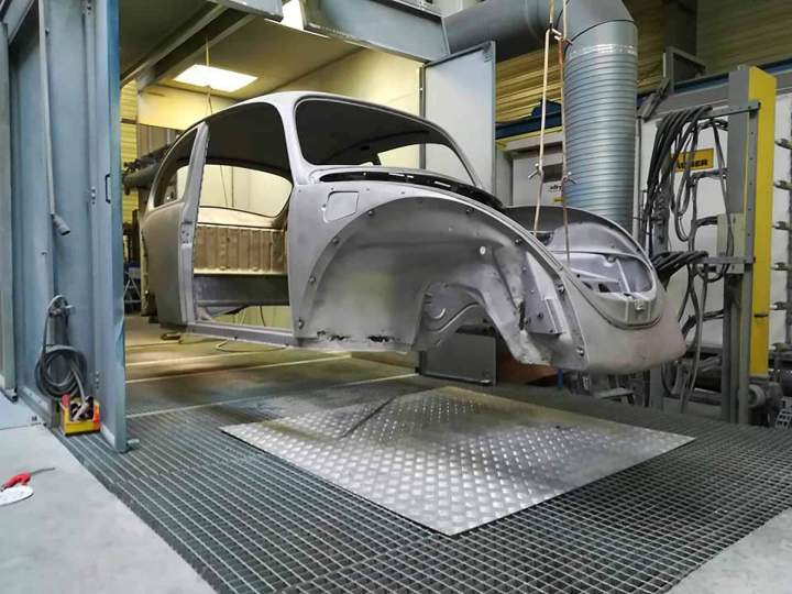 Sablage de surfaces métalliques Dieppe