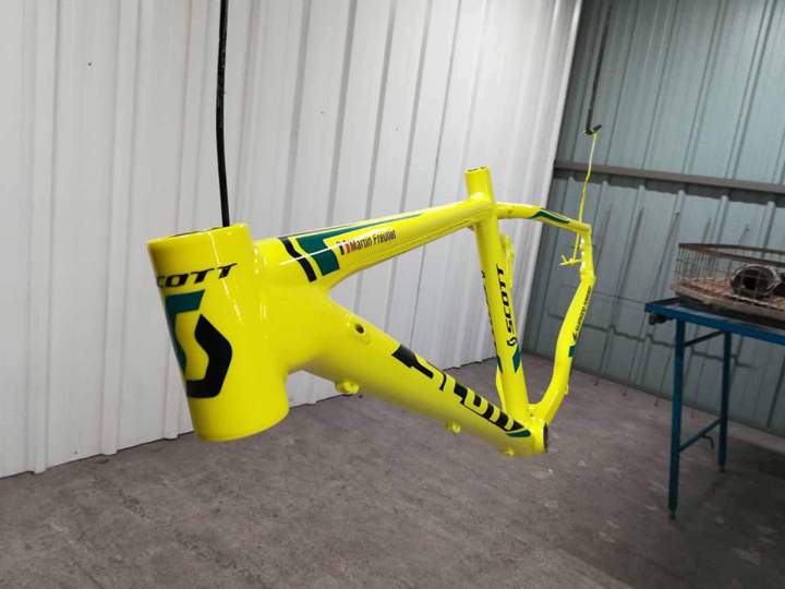 Traitement de surface et peinture pour cadre de vélo Rouen