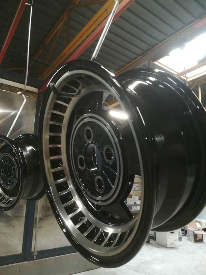 Thermolaquage jante de voiture Rouen